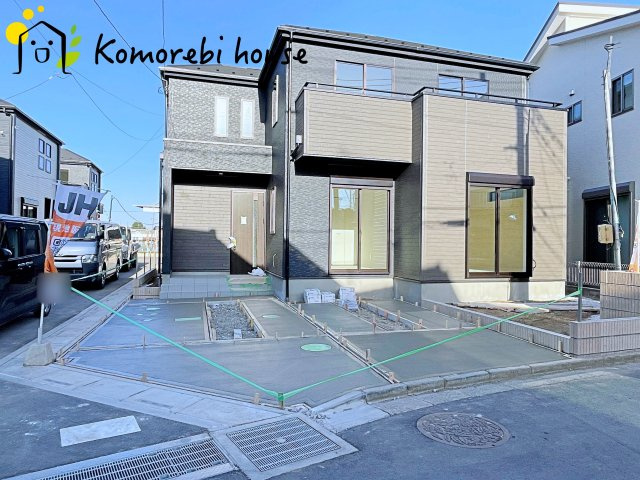 上尾市原市　20期　新築一戸建て　グラファーレ　06の駐車場|撮影：'26/01/07