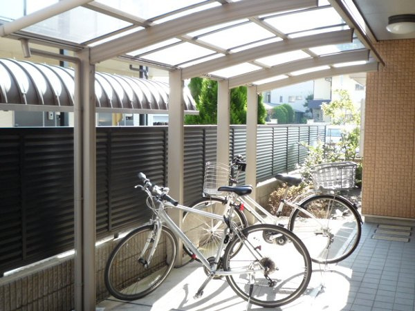 江戸川区瑞江３丁目の賃貸マンションのその他共用部分|オートロック内サイクルポート♪