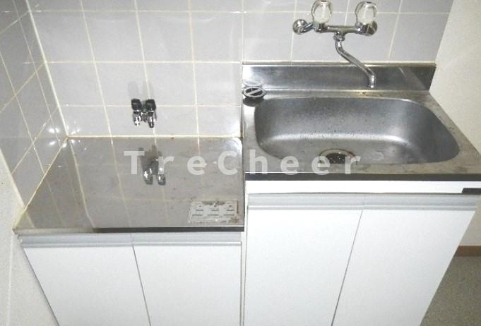 フラット瑠璃のキッチン