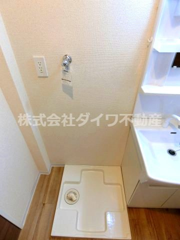 パークハウス竜美の設備|洗濯機置場