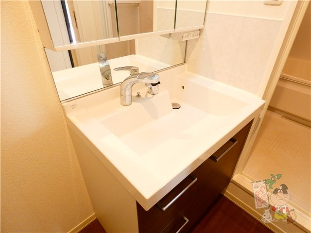 エストガーデン青江の洗面所