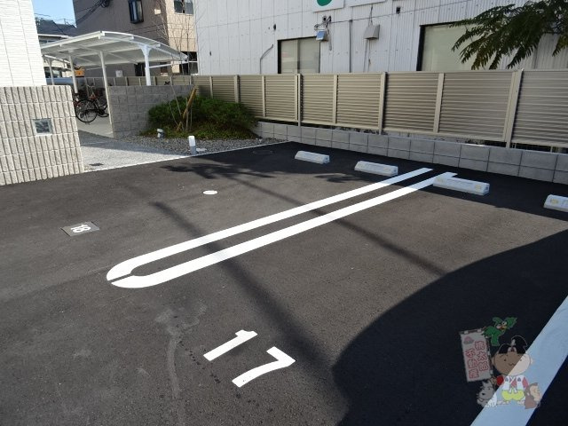 エストガーデン青江の駐車場