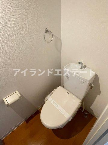 Saito BLD　陽当たり良好　ネット無料　バストイレ別のトイレ