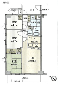 【間取り】 | ソフィア上福岡