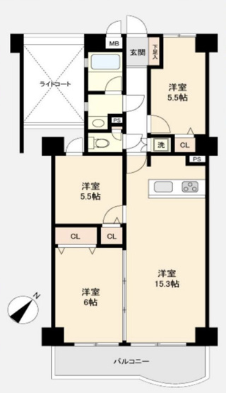 【間取り】 | マリオン北本