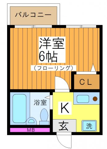 カテリーナ八王子の間取り