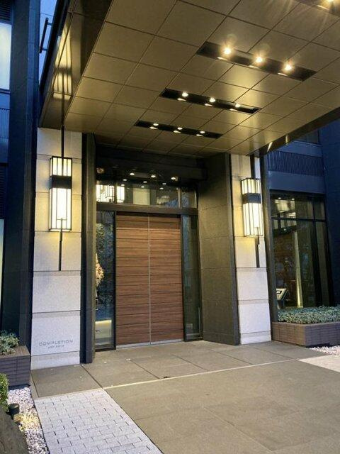 港区芝浦１丁目の賃貸マンションのエントランス| 