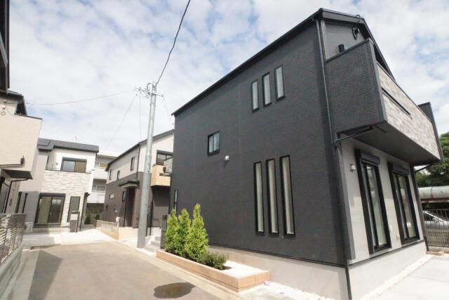練馬区西大泉１丁目の新築一戸建の外観|現地完成しました。 