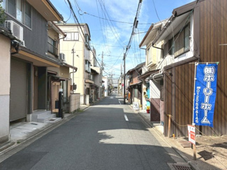 【前面道路含む現地写真】 | 下京区東若松町　建築条件なし | 「東本願寺」や世界文化遺産「西本願寺」も徒歩圏内★