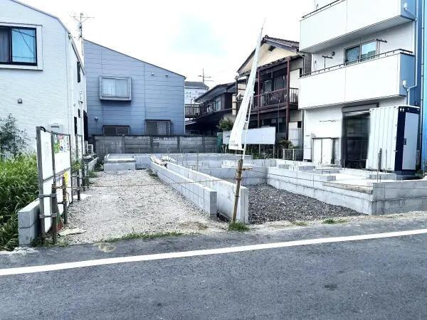 大田区中央７丁目の新築一戸建の前面道路含む現地写真|小中学校まで徒歩8分圏内の立… 