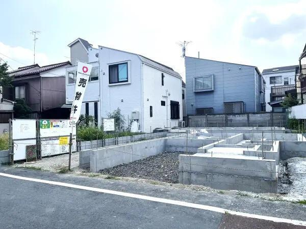 大田区中央７丁目の新築一戸建の前面道路含む現地写真|是非一度、周辺環境と合わせて… 