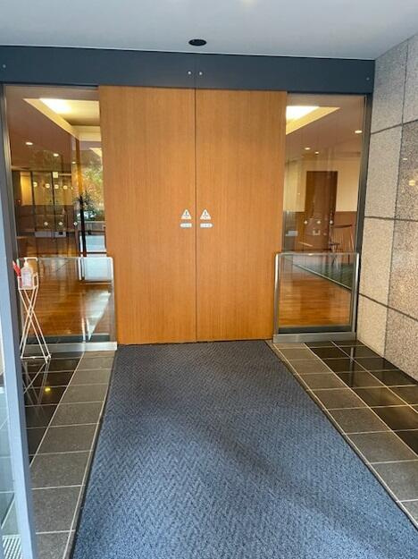 港区赤坂８丁目の賃貸マンションのロビー| 