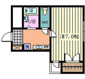 さいたま市中央区大字下落合の賃貸マンションの間取り