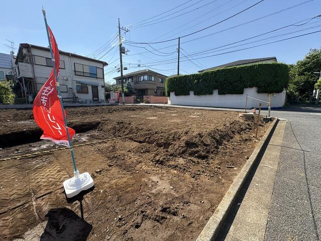 練馬区大泉学園町２丁目の新築一戸建の前面道路含む現地写真|現地 