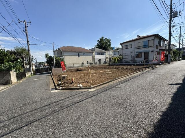 練馬区大泉学園町２丁目の新築一戸建の前面道路含む現地写真|現地 