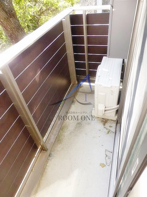 ラシーネ磯子のバルコニー|バルコニーです。