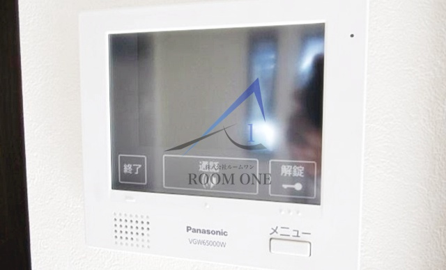 ラシーネ磯子のセキュリティ|モニター付きインターホンです。