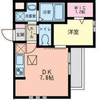 ラシーネ磯子の間取り|間取りです。