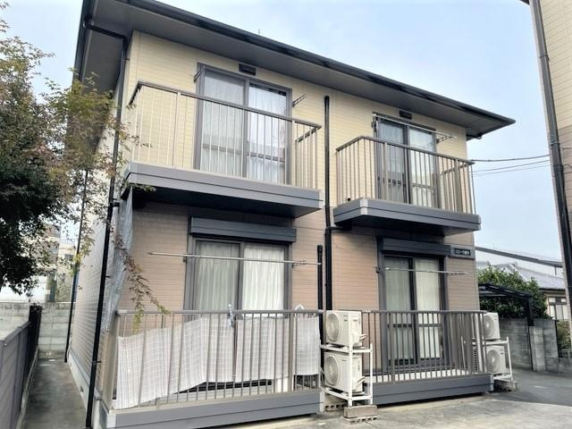 フローラ櫛引　A棟の外観|外観は落ち着いています