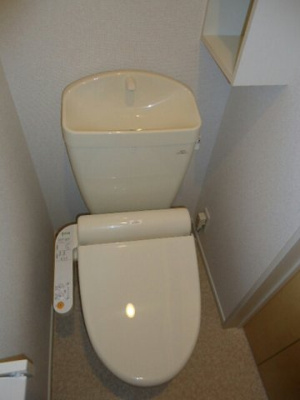 【トイレ】 | オアシス | 落ち着いた色調のトイレです