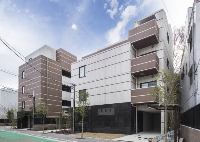 DIPS赤羽北WESTの外観|おしゃれな外観です
