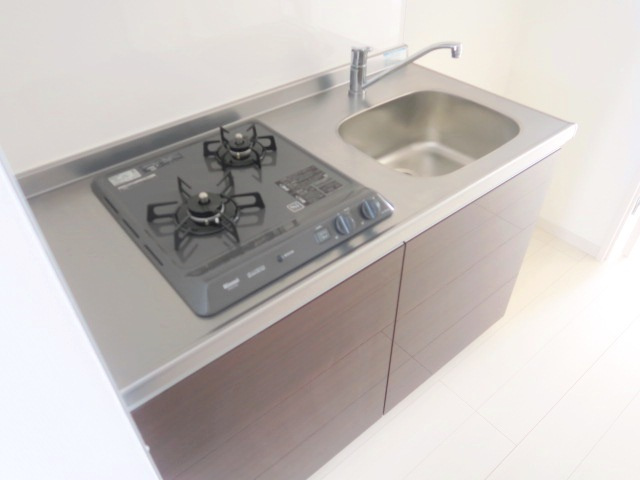 リブリ・クレール浦和のキッチン|★２口ガスシステムキッチン・都市ガス仕様。★