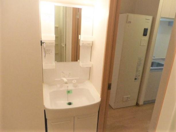 ベルハイムの洗面所|画像は103号室になります。