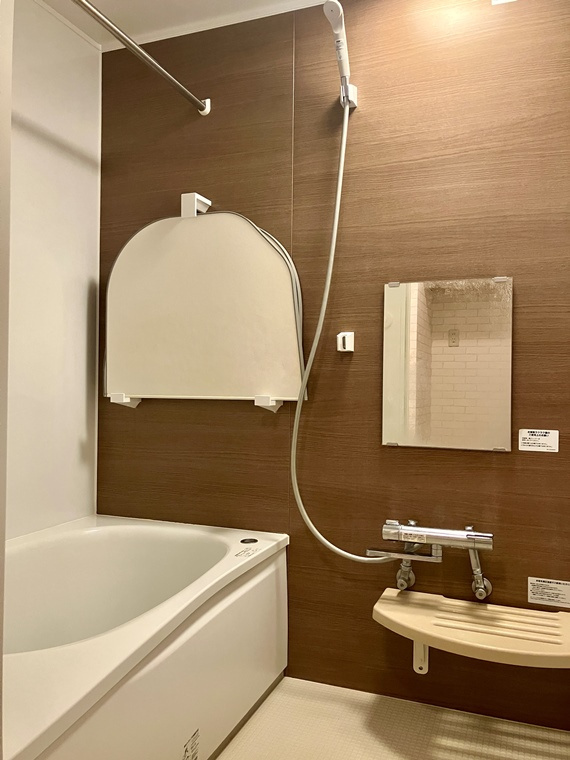 ラミーユ浦和ハイライズファースト・キャッスルの浴室|落ち着いた空間のお風呂です