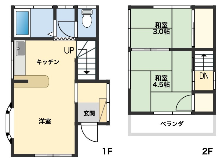 【間取り】の画像