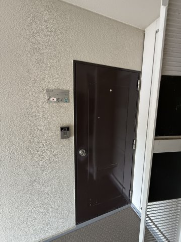 川越グリーンパークA-1号棟 の玄関
