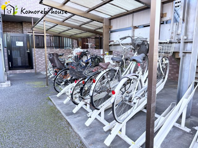 ルピナス大宮桜木町の駐輪場|整頓されている駐輪場も完備しております。