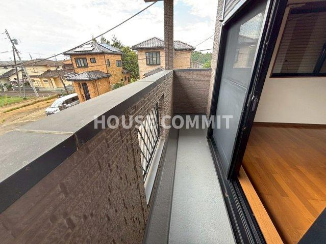 八街市八街ろ　中古戸建のバルコニー