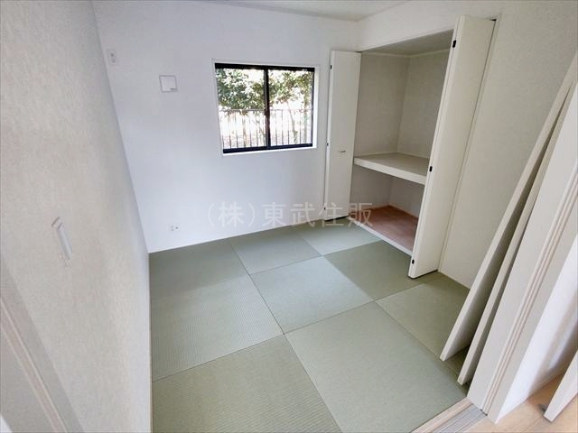 【和室】 | 富士見市水子第３２　全３棟　2号棟 | 1階西側4.5帖和室　ほっとする和室です