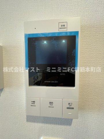 大阪市中央区内久宝寺町２丁目の賃貸マンションのセキュリティ