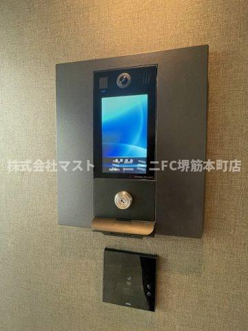 大阪市中央区内久宝寺町２丁目の賃貸マンションのセキュリティ