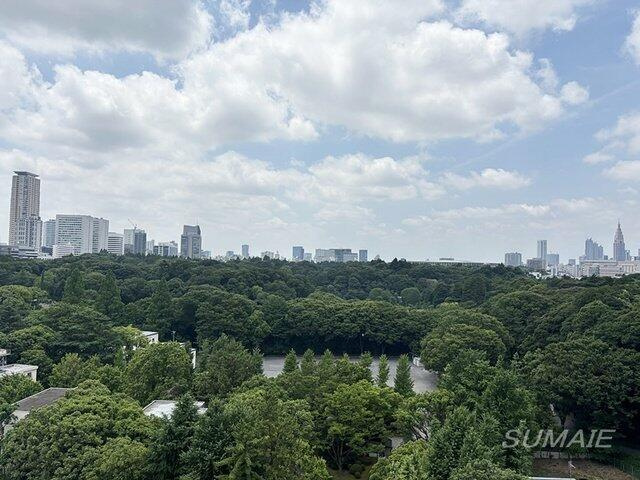 港区元赤坂１丁目の賃貸マンションの展望|景色です☆ 