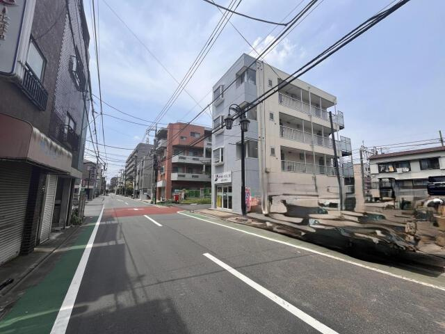 練馬区北町２丁目の新築一戸建の前面道路含む現地写真|前面道路（2025.6月撮影） 