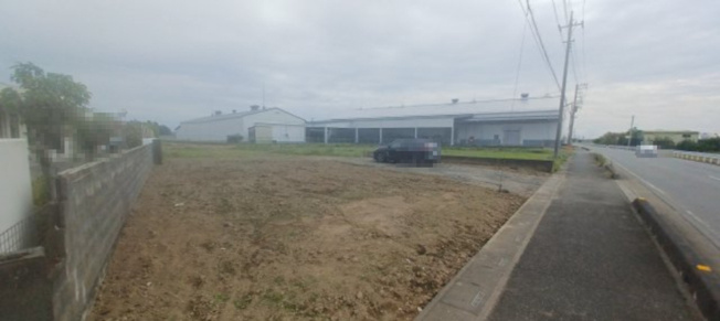 【外観】 | 行田市野　450万　土地(西)