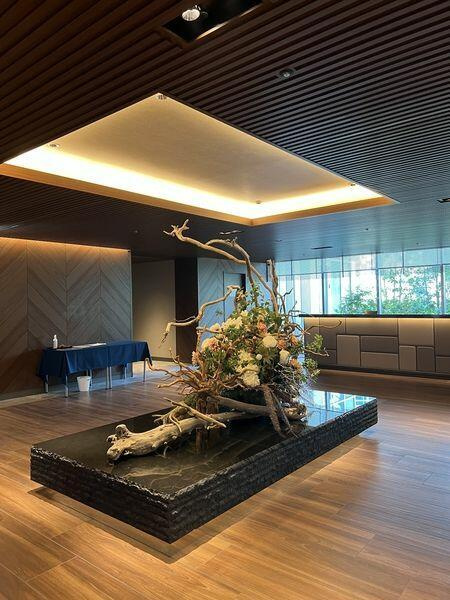 港区白金１丁目の賃貸マンションのロビー|２Ｆ共用スペース 
