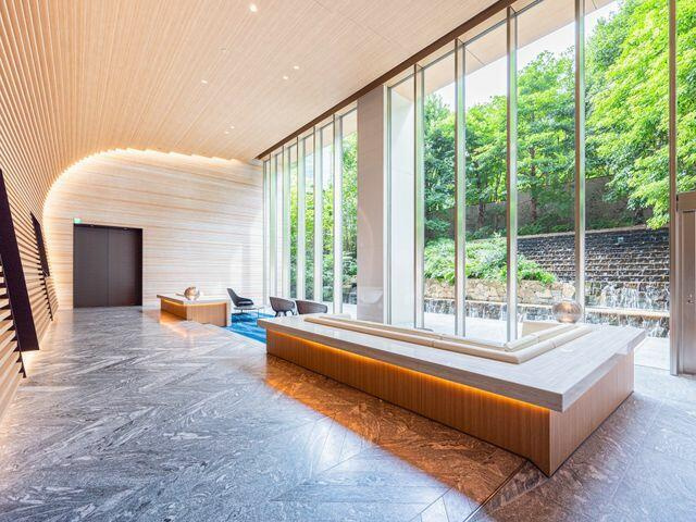 港区虎ノ門４丁目の賃貸マンションのロビー|エントランスホール 