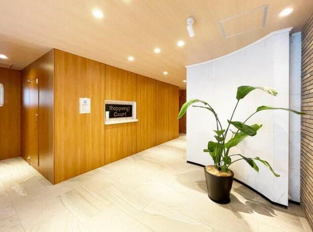 港区西麻布１丁目の賃貸マンションのロビー| 