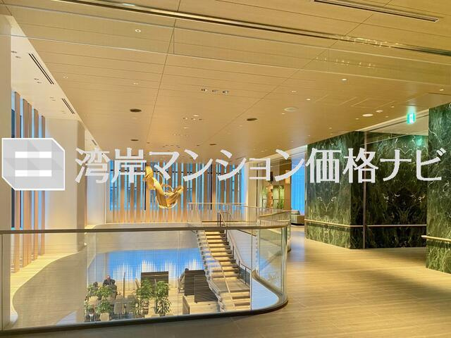 港区浜松町２丁目の賃貸マンションのロビー|エントランスホール 