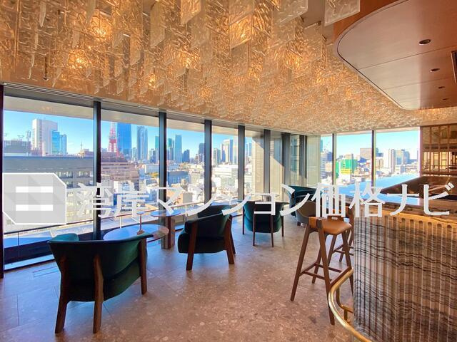 港区浜松町２丁目の賃貸マンションのロビー|バー 