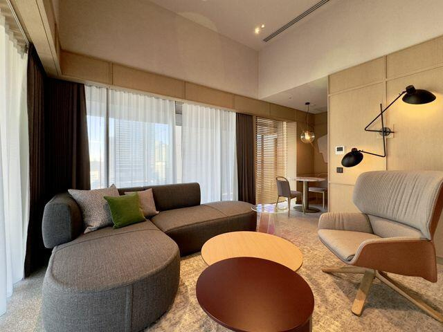 港区浜松町２丁目の賃貸マンションのロビー|ゲストルーム　＊予約制有料 