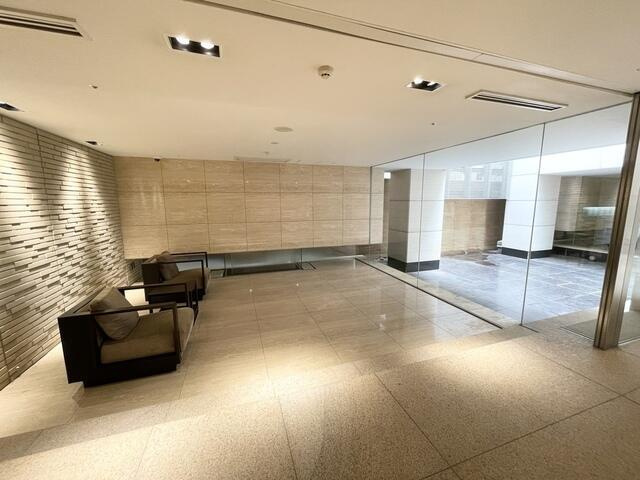 港区高輪１丁目の賃貸マンションのロビー| 