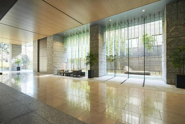 港区赤坂２丁目の賃貸マンションのロビー| 