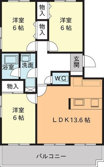 【間取り】 | VIP-IN太平洋サウスヒルズ