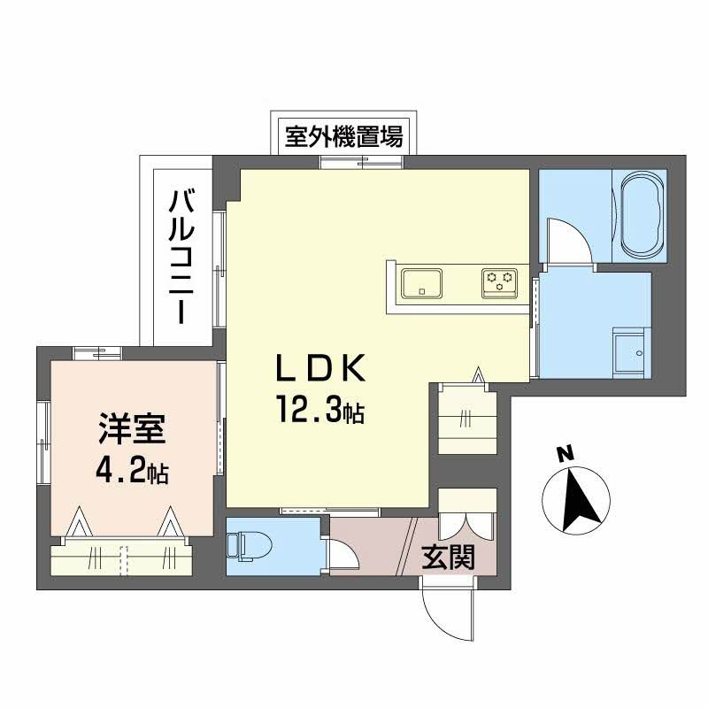 ｌｅ　ｃｉｅｌの間取り