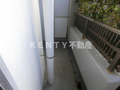 【バルコニー】 | パークハビオ戸越 | 開放的で明るい空間を演出してくれるバルコニーです