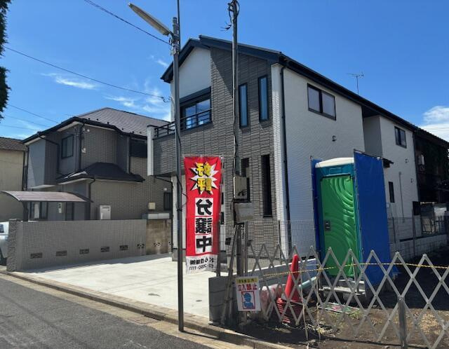 練馬区谷原６丁目の新築一戸建の前面道路含む現地写真| 
